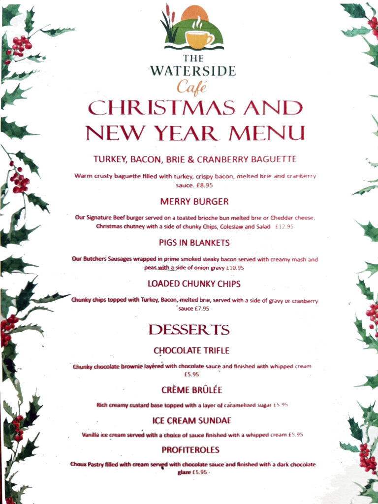 Christmas Menu