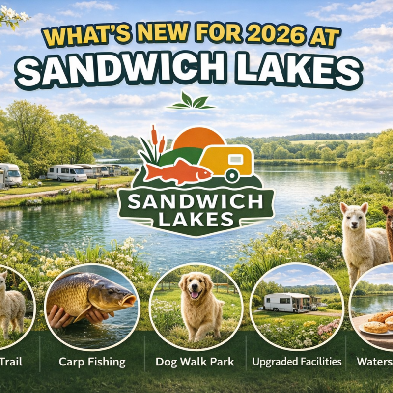New for 2026 At Sandwich Lakes, Kent